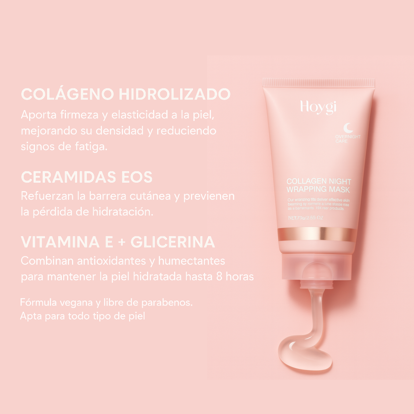 Mascarilla Nocturna de Colágeno
